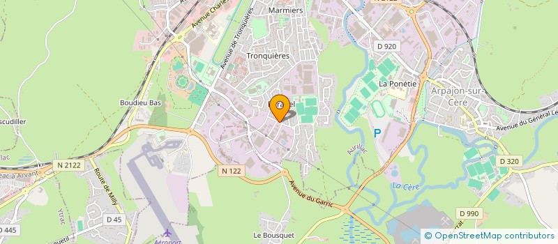 localisation de l'entreprise MONSIEUR CHARLES DELAMAIDE à AURILLAC