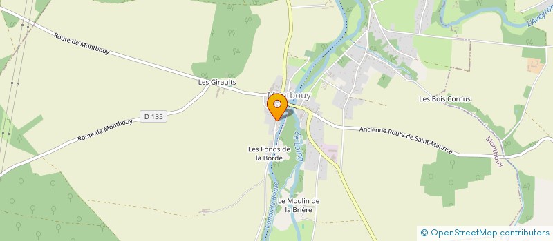 localisation de l'entreprise MONSIEUR CHARLES DELAPLAINE à MONTBOUY