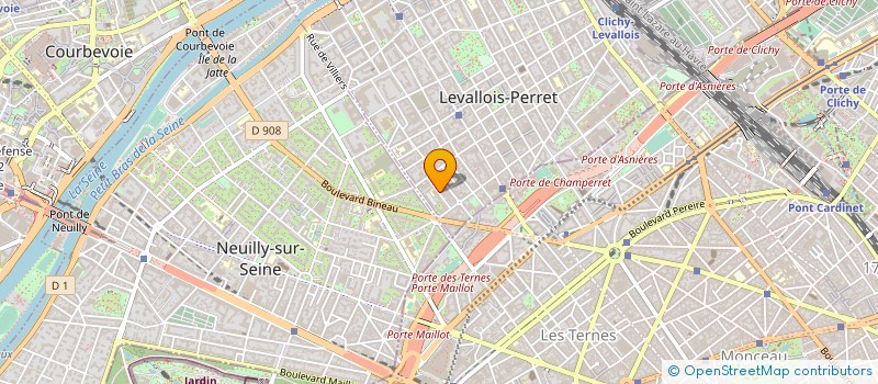 localisation de l'entreprise MONSIEUR CHARLES DELARUELLE à LEVALLOIS-PERRET