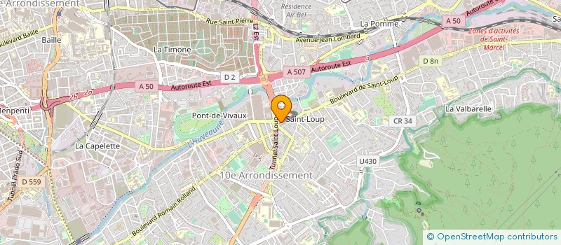 localisation de l'entreprise MONSIEUR CHARLES DELEGLISE à MARSEILLE