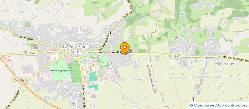 localisation de l'entreprise MONSIEUR CHARLES DELEPINE  NIORT