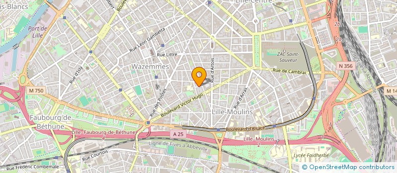 localisation de l'entreprise MONSIEUR CHARLES DELTOUR à LILLE