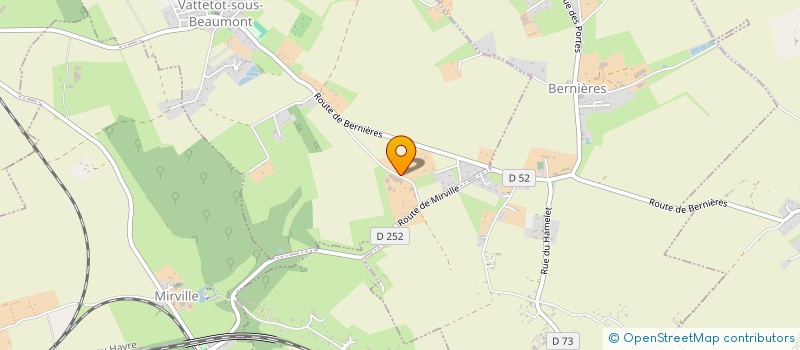 localisation de l'entreprise MONSIEUR CHARLES DENBY-WILKES  VATTETOT-SOUS-BEAUMONT