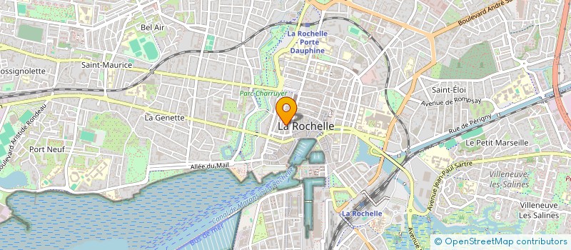 localisation de l'entreprise MONSIEUR CHARLES DENISET  LA ROCHELLE