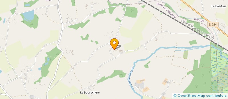 localisation de l'entreprise MONSIEUR CHARLES DEPARIS à BELLOU-EN-HOULME