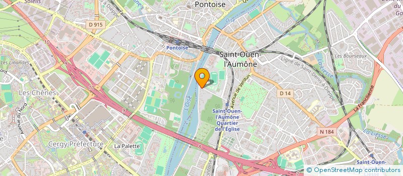 localisation de l'entreprise MONSIEUR CHARLES DERUNGS à SAINT-OUEN-L'AUMONE