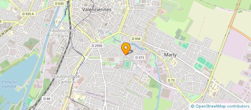 localisation de l'entreprise MONSIEUR CHARLES DERYCKE  VALENCIENNES