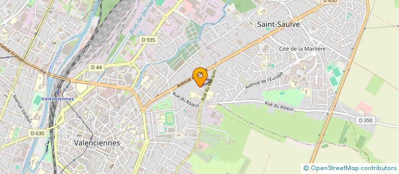 localisation de l'entreprise MONSIEUR CHARLES DESSENNE  VALENCIENNES