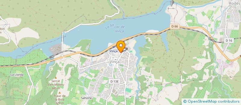 localisation de l'entreprise MONSIEUR CHARLES DEVAUX  VINCA