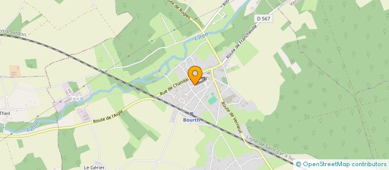 localisation de l'entreprise MONSIEUR CHARLES DEVIF  BOURTH