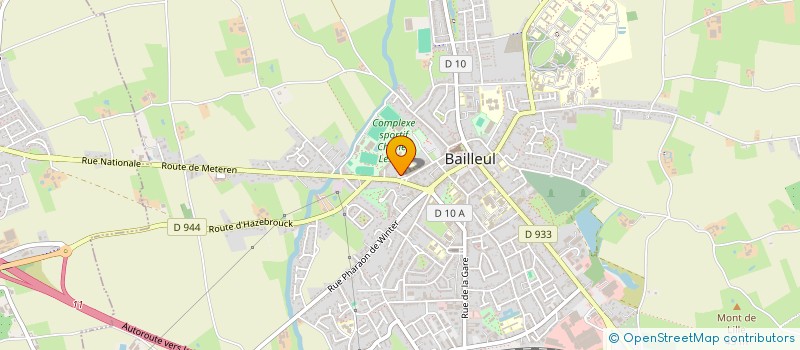 localisation de l'entreprise MONSIEUR CHARLES DEVULDER à BAILLEUL