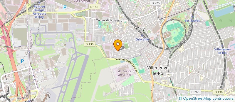 localisation de l'entreprise MONSIEUR CHARLES DI CICCO  ORLY