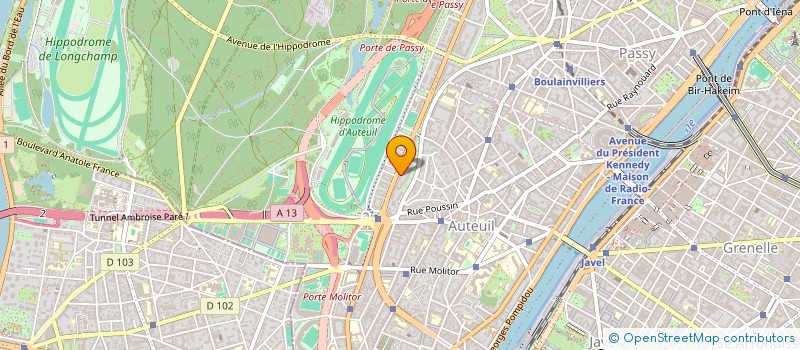 localisation de l'entreprise MONSIEUR CHARLES DIDIER  PARIS