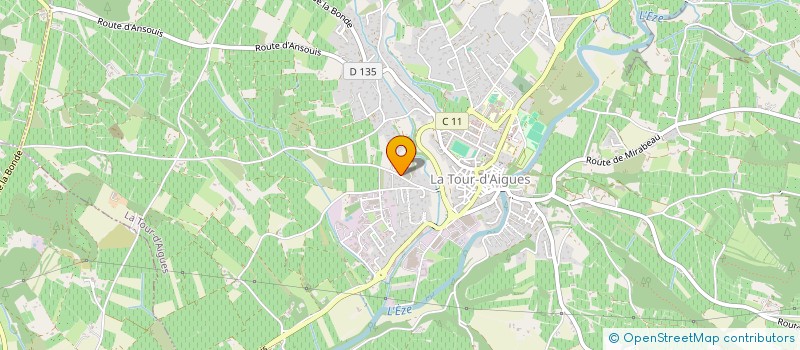 localisation de l'entreprise MONSIEUR CHARLES DIOT  LA TOUR-D'AIGUES