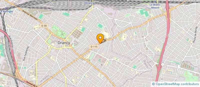 localisation de l'entreprise MONSIEUR CHARLES DIPOKO NJOH  DRANCY