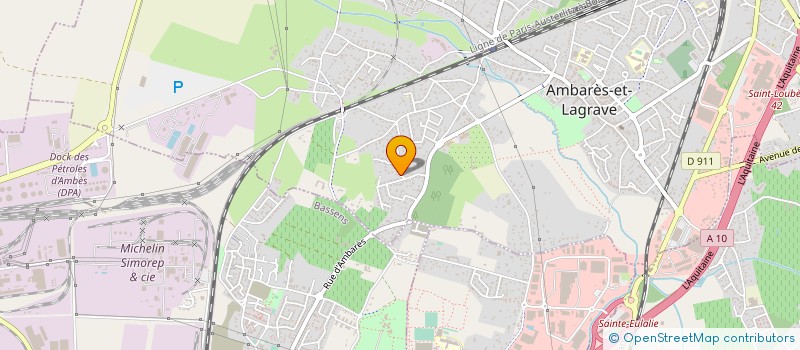 localisation de l'entreprise MONSIEUR CHARLES DJOUMESSI  AMBARES-ET-LAGRAVE