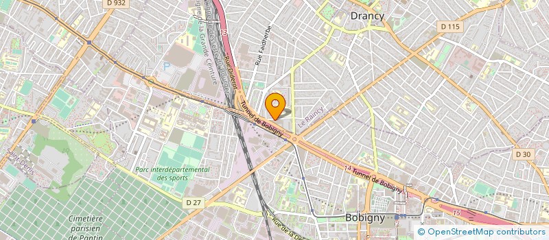 localisation de l'entreprise MONSIEUR CHARLES DOERR  DRANCY