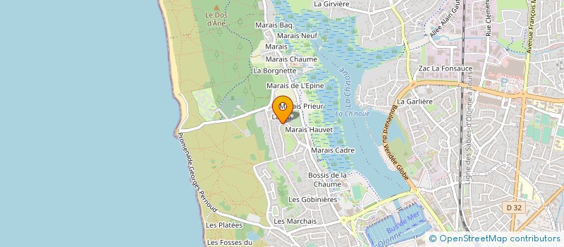 localisation de l'entreprise MONSIEUR CHARLES DOLE à LES SABLES D'OLONNE