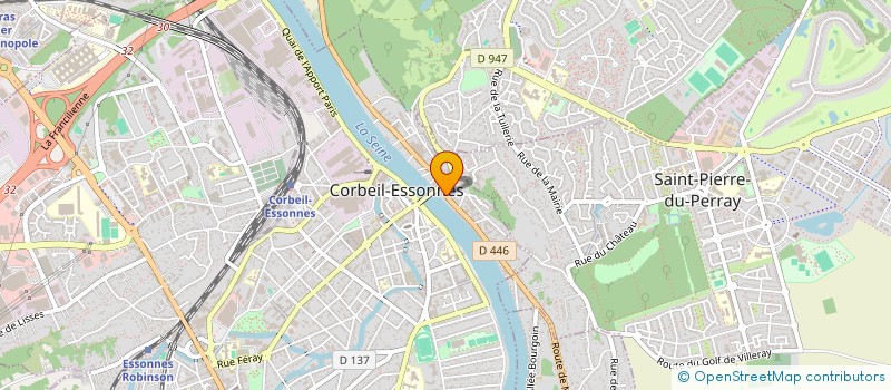 localisation de l'entreprise MONSIEUR CHARLES DOMET à CORBEIL-ESSONNES
