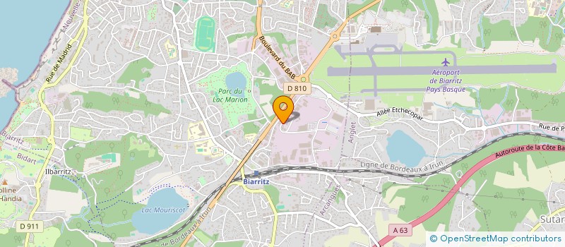 localisation de l'entreprise MONSIEUR CHARLES DOS SANTOS ARRANCA à BIARRITZ