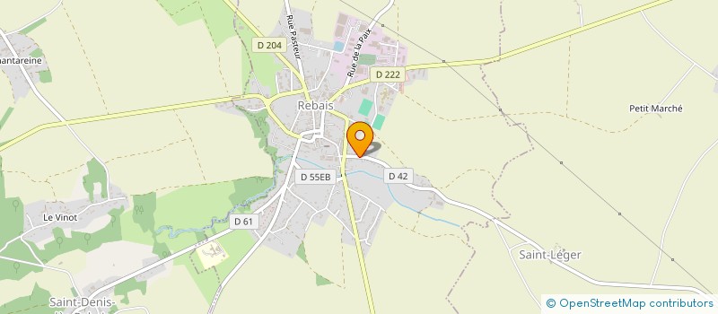 localisation de l'entreprise MONSIEUR CHARLES DRIGON à REBAIS