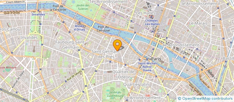 localisation de l'entreprise MONSIEUR CHARLES DUBAIL  PARIS