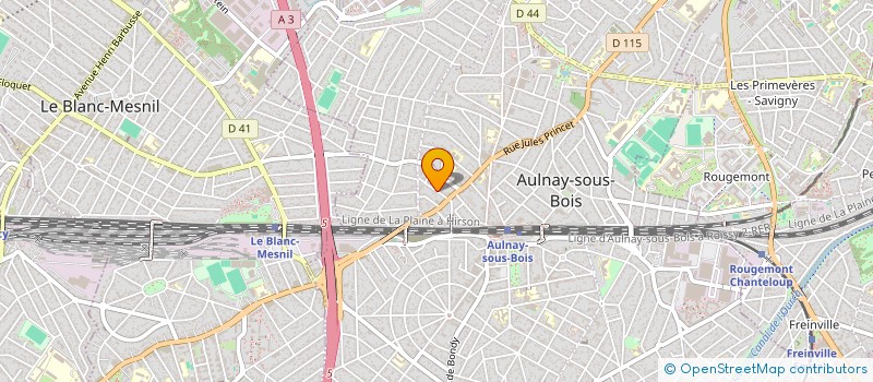 localisation de l'entreprise MONSIEUR CHARLES DUCROCQ à AULNAY-SOUS-BOIS