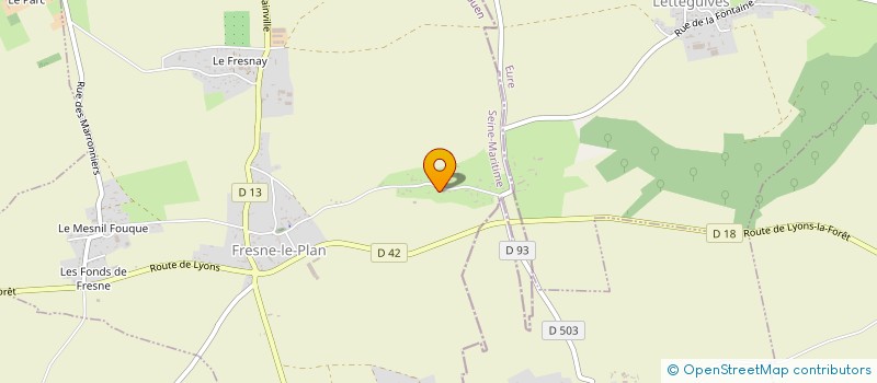 localisation de l'entreprise MONSIEUR CHARLES DUCROUX à FRESNE-LE-PLAN