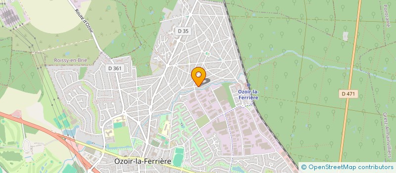 localisation de l'entreprise MONSIEUR CHARLES DUFOUR à OZOIR-LA-FERRIERE