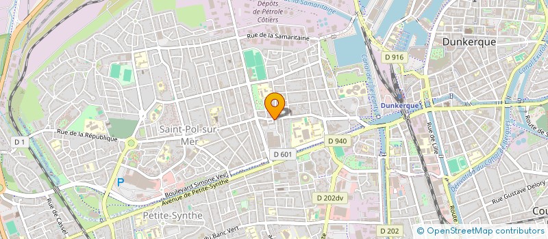 localisation de l'entreprise MONSIEUR CHARLES DUHAMEL à DUNKERQUE