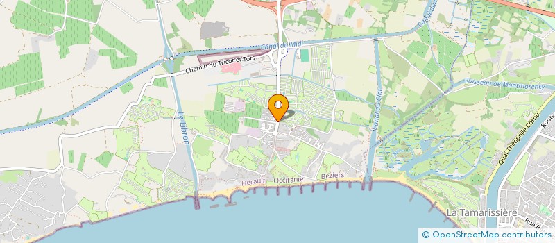 localisation de l'entreprise MONSIEUR CHARLES DUHAMEL  VIAS