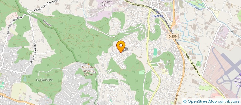 localisation de l'entreprise MONSIEUR CHARLES DUHAUT à HYERES