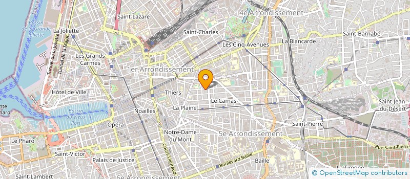 localisation de l'entreprise MONSIEUR CHARLES DUJARDIN à MARSEILLE