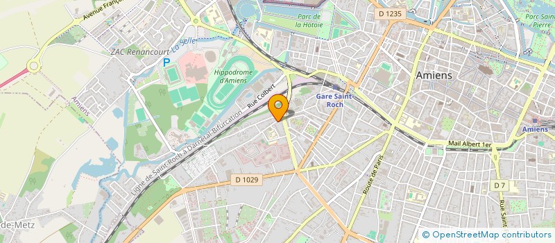 localisation de l'entreprise MONSIEUR CHARLES DUPIRE  AMIENS