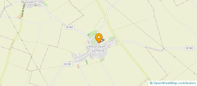 localisation de l'entreprise MONSIEUR CHARLES DUPONT  ROUVROY-EN-SANTERRE