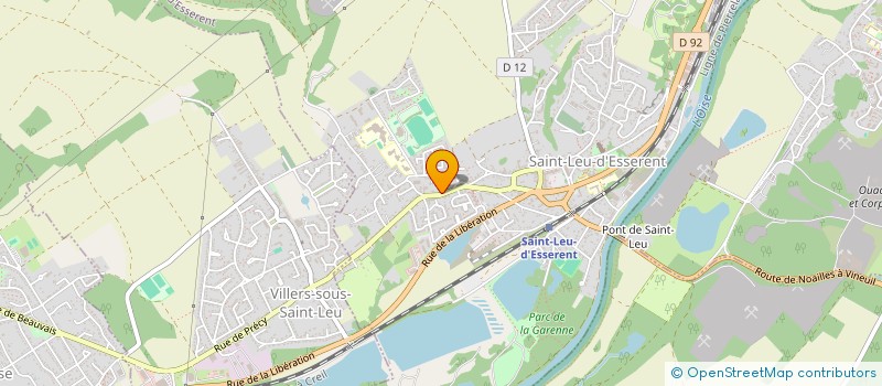 localisation de l'entreprise MONSIEUR CHARLES DUPONT  SAINT-LEU-D'ESSERENT