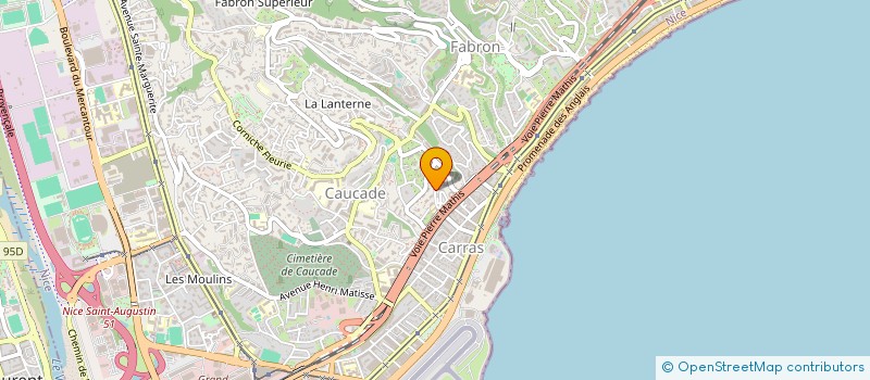 localisation de l'entreprise MONSIEUR CHARLES DUPUY LE DANTEC à NICE