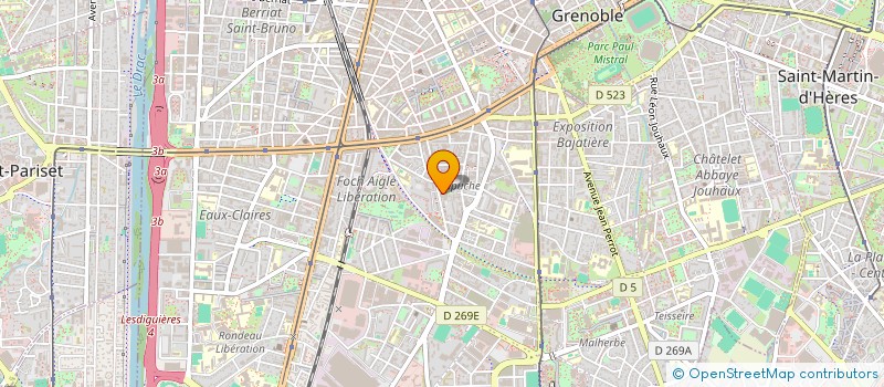 localisation de l'entreprise MONSIEUR CHARLES DUQUENNE à GRENOBLE