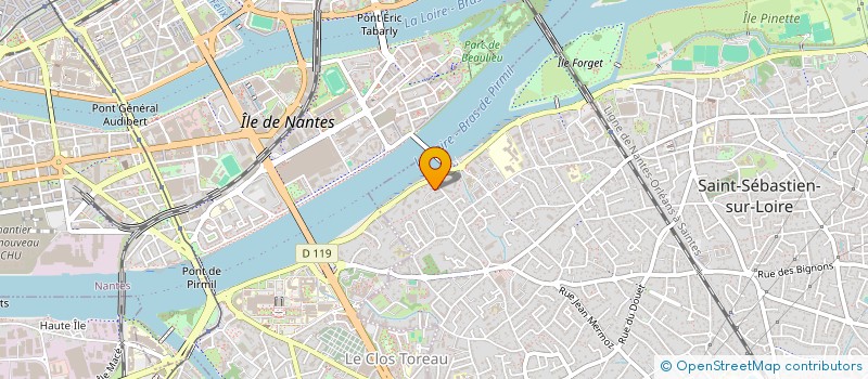 localisation de l'entreprise MONSIEUR CHARLES DUTERTRE  SAINT-SEBASTIEN-SUR-LOIRE