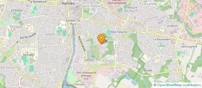 localisation de l'entreprise MONSIEUR CHARLES DUVAL à VANNES