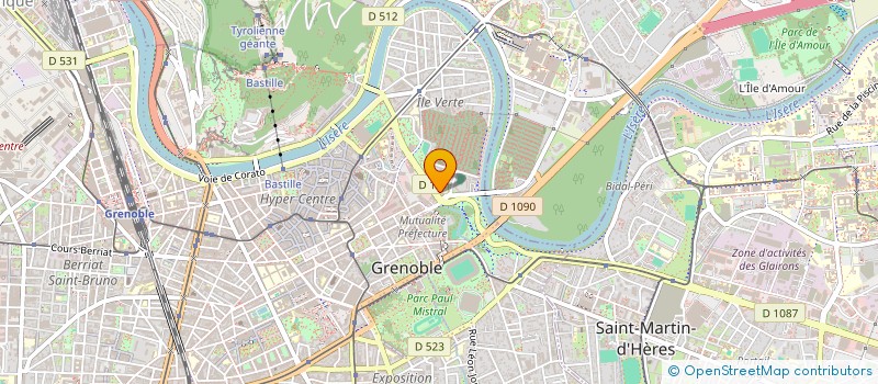 localisation de l'entreprise MONSIEUR CHARLES EDERY à GRENOBLE