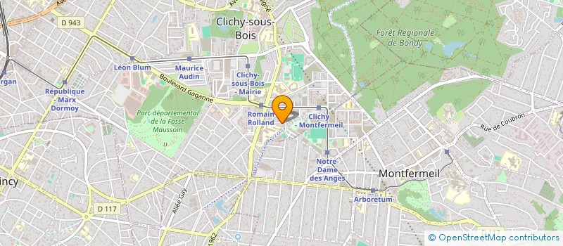 localisation de l'entreprise MONSIEUR CHARLES EDIMO à CLICHY-SOUS-BOIS