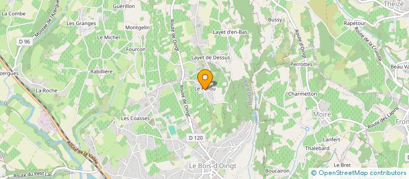 localisation de l'entreprise MONSIEUR CHARLES-EDOUARD BERNAILLE  LYON