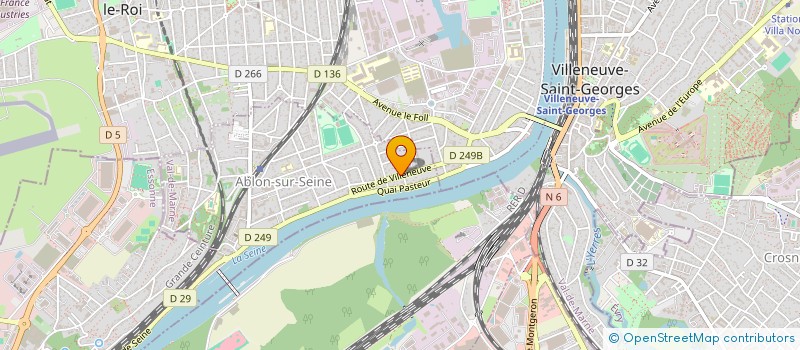 localisation de l'entreprise MONSIEUR CHARLES-EDOUARD BUREAU  ABLON-SUR-SEINE