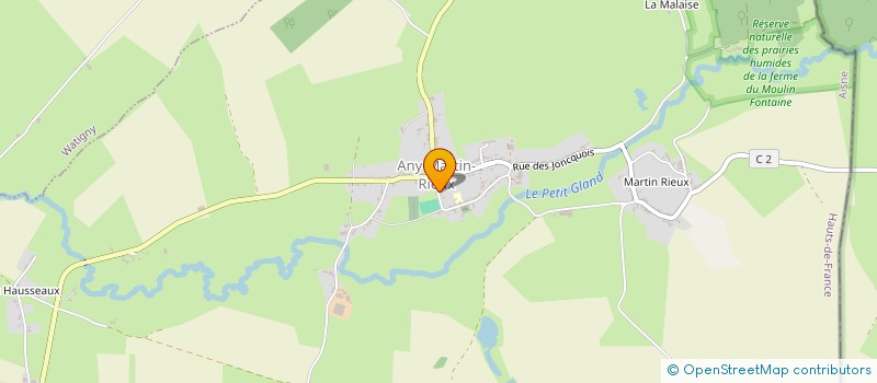 localisation de l'entreprise MONSIEUR CHARLES-EDOUARD CARDON  MONDREPUIS