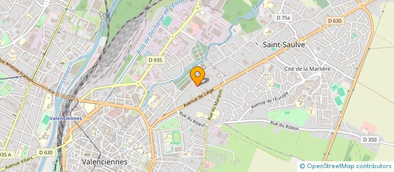 localisation de l'entreprise MONSIEUR CHARLES-EDOUARD DANGHIN à VALENCIENNES