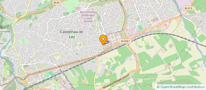 localisation de l'entreprise MONSIEUR CHARLES-EDOUARD DECOCQ  SAINT-CHRISTOL-LEZ-ALES