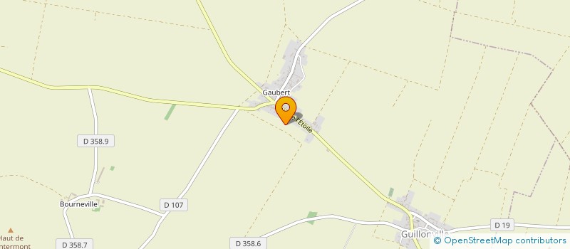 localisation de l'entreprise MONSIEUR CHARLES-EDOUARD DOUBLIER  GUILLONVILLE