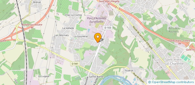localisation de l'entreprise MONSIEUR CHARLES-EDOUARD DUSSURGEY à FLEAC