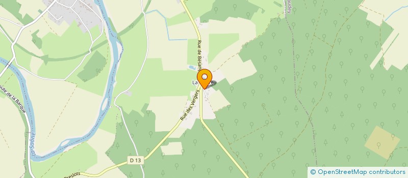 localisation de l'entreprise MONSIEUR CHARLES-EDOUARD GAMET  SEVEUX-MOTEY